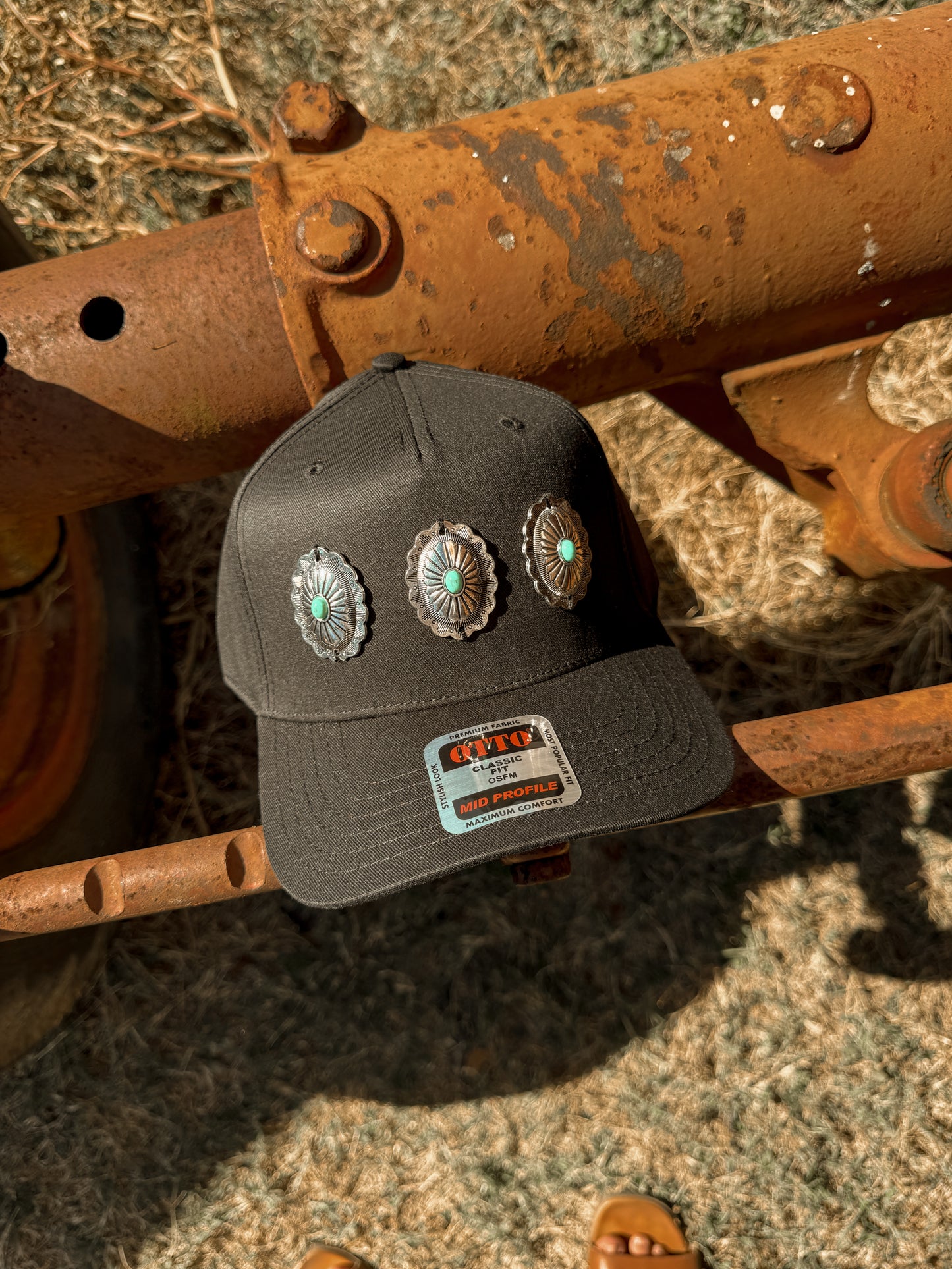 Canvas Concho Trucker