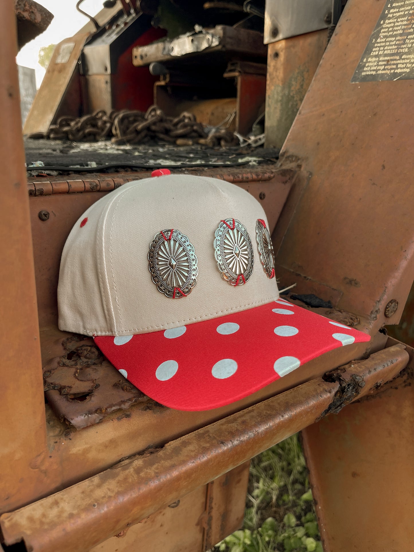 Canvas Concho Trucker