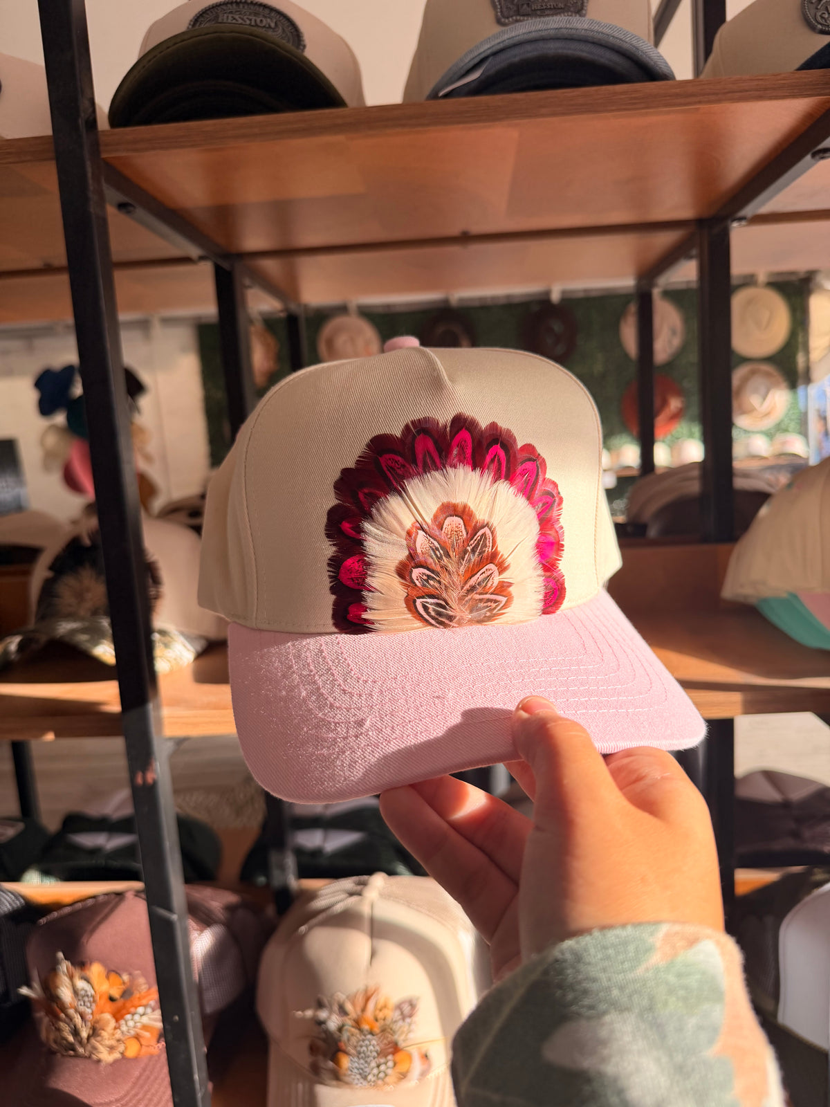 Canvas Feathered Trucker