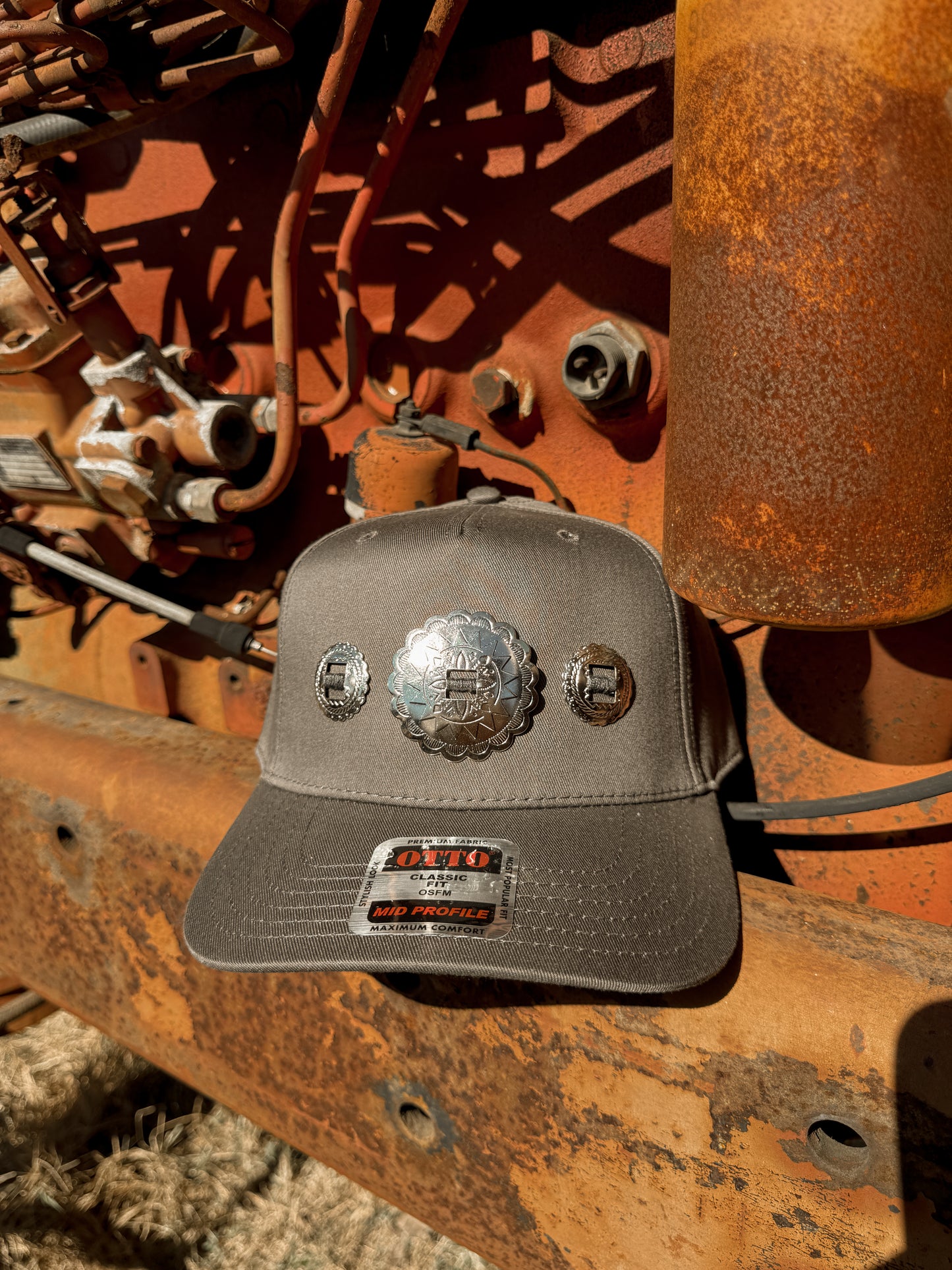 Canvas Concho Trucker