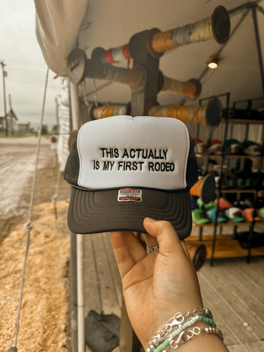 first rodeo trucker